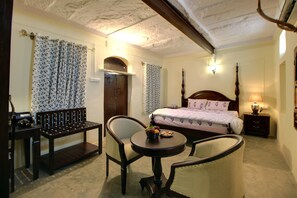 Heritage Deluxe Room | Desk, free WiFi - JAWAI CASTLE RESORT - A Heritage Hotel in Jawai Leopard Reserve (Sumerpur)