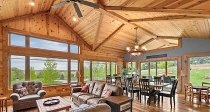 Luxury Cabin Overlooking Lake Wanahoo