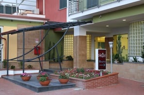 Entrada de la propiedad
