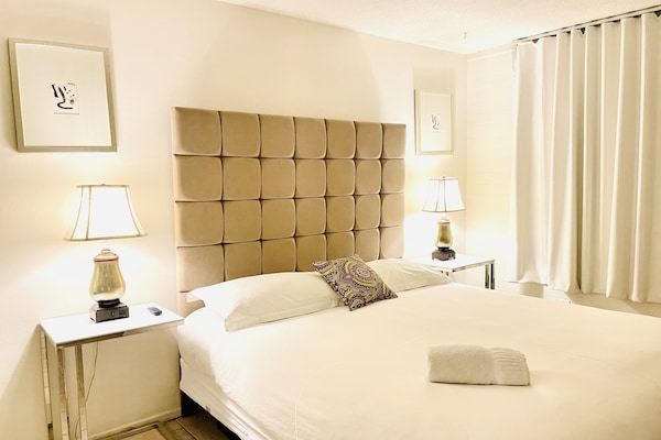 2 bedrooms, iron/ironing board, travel crib, free WiFi