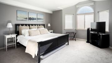 4 bedrooms, iron/ironing board, free WiFi, bed sheets