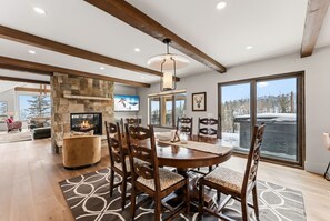 Dining - Luxury Retreat -  Panoramic Mountain & Lake Views, Hot Tub & Gazebo (Silverthorne)
