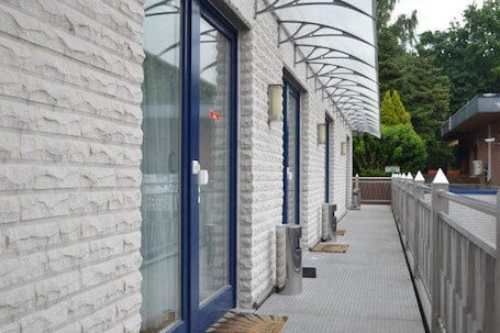Fachada de la propiedad