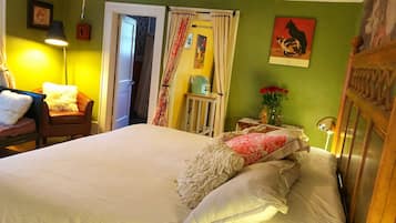 1 habitación, tabla de planchar con plancha, wifi y ropa de cama