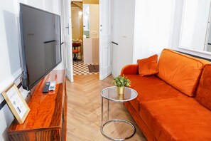 Business Apartment, 1 Bedroom | Living area | Flat-screen TV - Aparthotel Nowy Świat 28 (Warsaw)