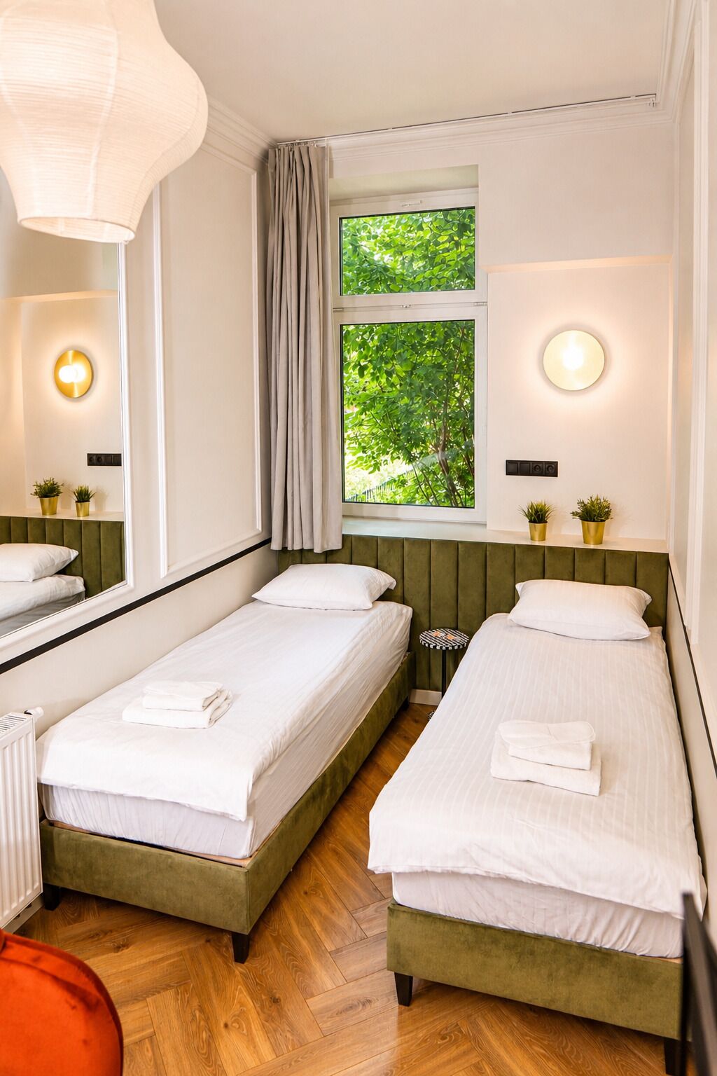 Business Apartment, 1 Bedroom | Desk, laptop workspace, blackout curtains, iron/ironing board