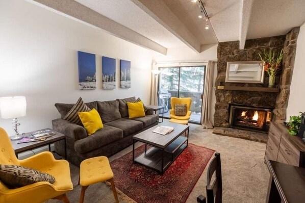 Condo, 1 Bedroom | Living room - Vail Village condo walking distance to Gondola by RedAwning (Vail)