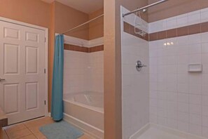 Shower, towels