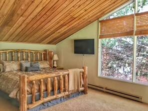 4 bedrooms, iron/ironing board, travel cot, WiFi