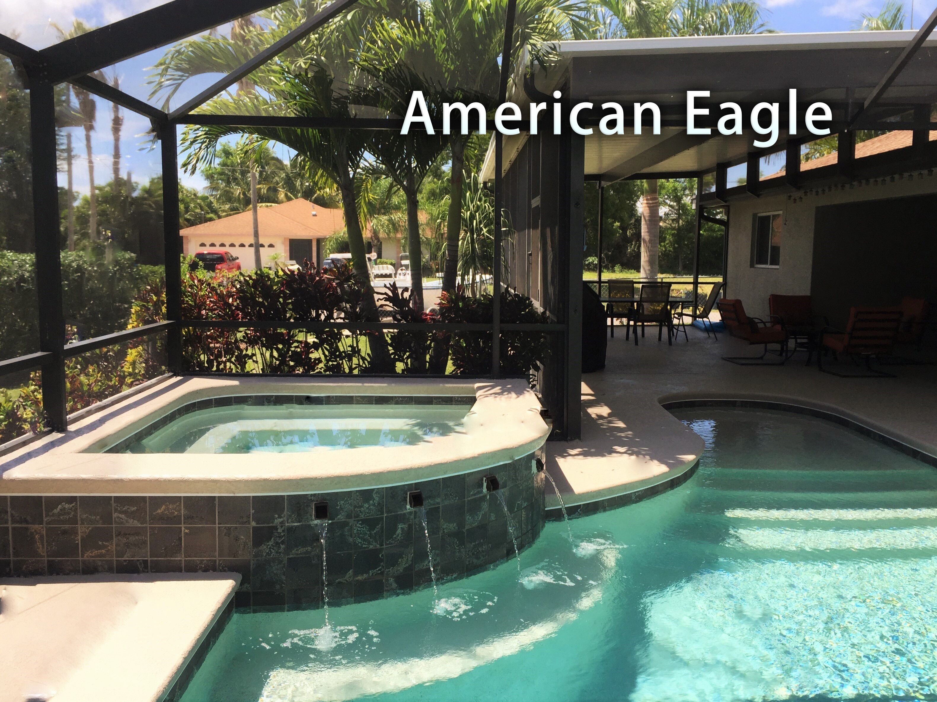 + Private pool home with 3 bedrooms / 2 baths in Cape Coral + Dogs allowed 