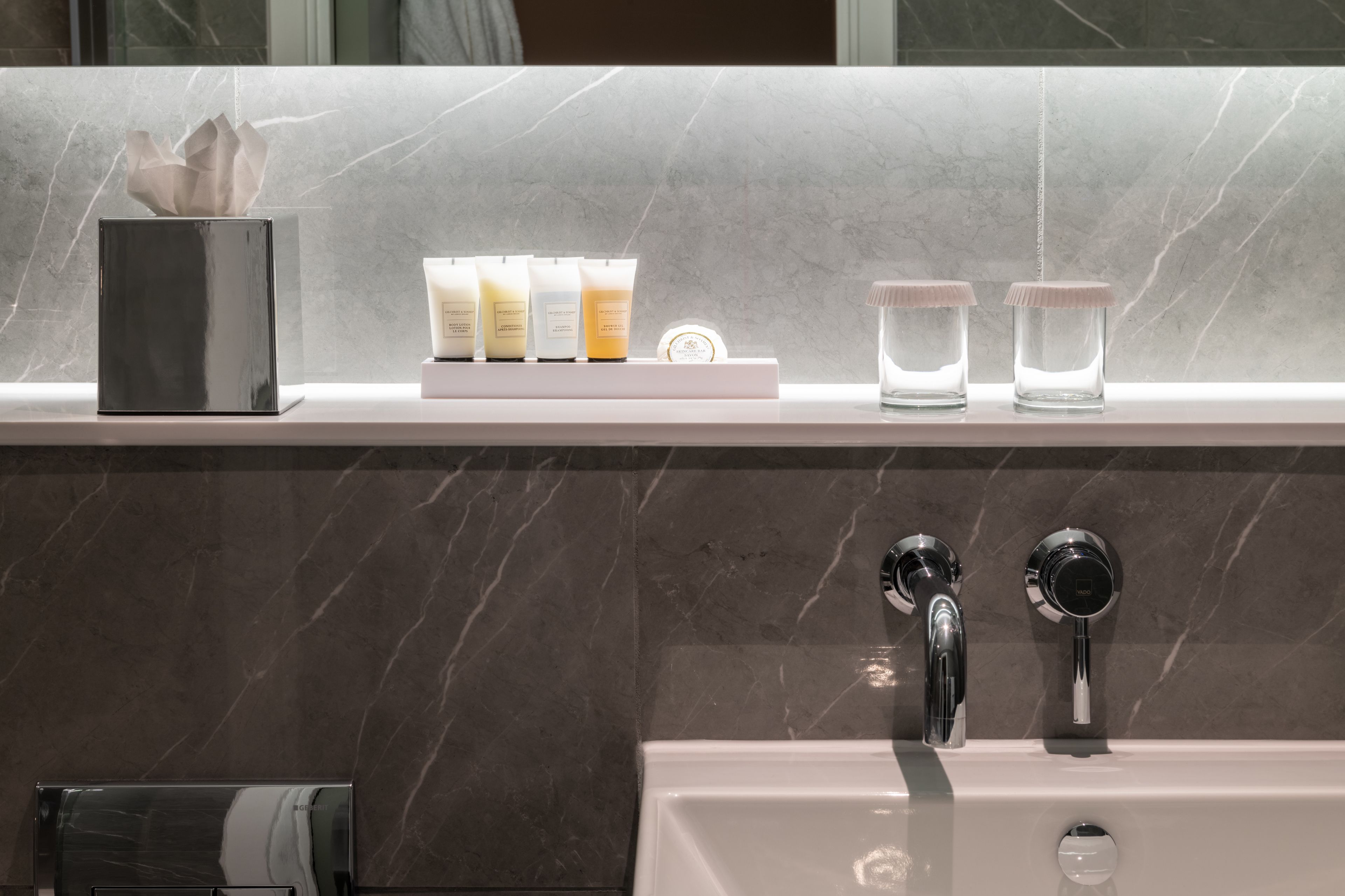 shower, eco-friendly toiletries, hair dryer, towels