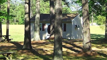 CABIN IN WOODLAND SETTING