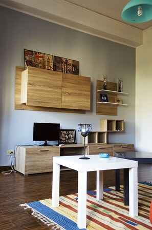 Family Apartment | Living area - Raffo Rosso (Palermo)