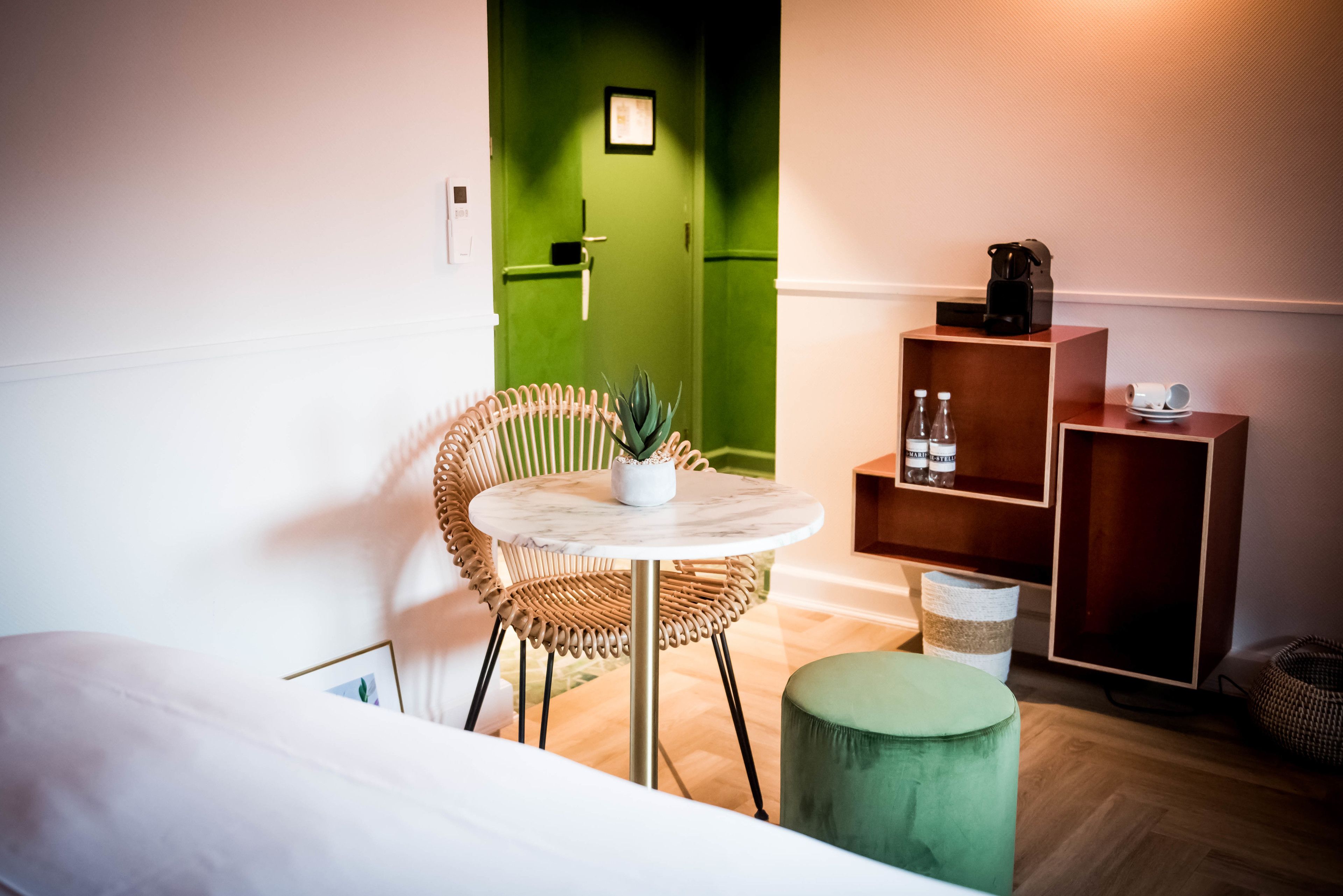 standard double room, 1 king bed, city view | premium bedding, in-room safe, blackout curtains, soundproofing