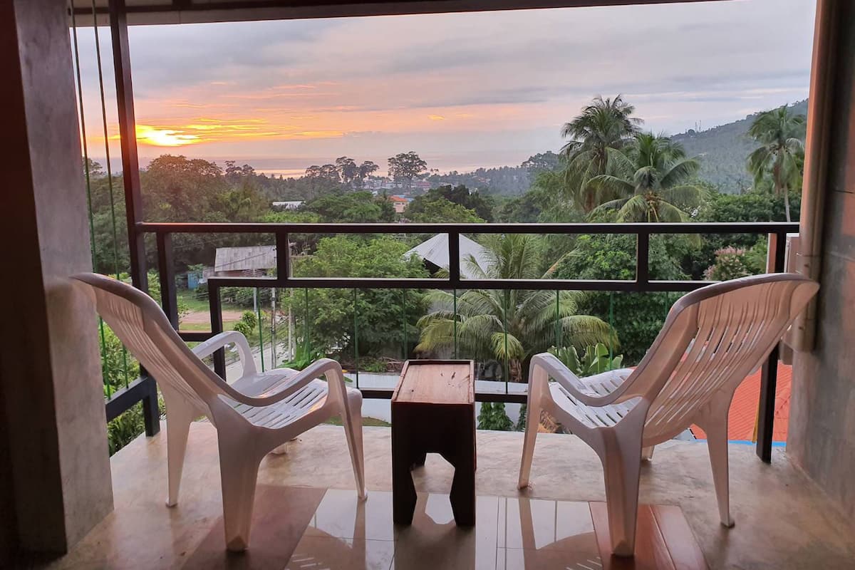 Chambre Deluxe | Vue depuis le balcon