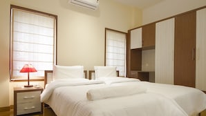 2 habitaciones y ropa de cama de alta calidad 