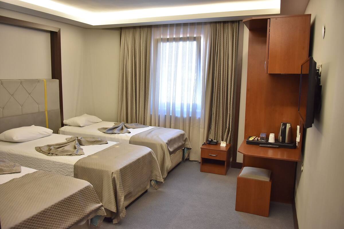 Standard Triple Room | Premium bedding, in-room safe, desk, soundproofing