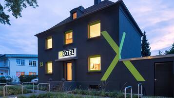 Fassade der Unterkunft