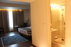 Premium bedding, down duvets, in-room safe, individually decorated
