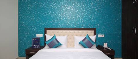 Chambre Double, 1 très grand lit, fumeur