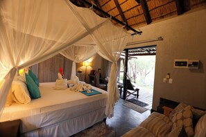 Sengetøy av topp kvalitet, memory foam-senger og minibar