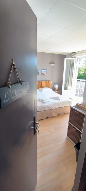 Chambre Double, terrasse (Ocean)