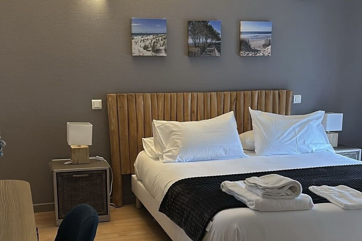 Double Room, Terrace (Ocean) | Blackout curtains, bed sheets