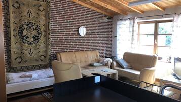 Casa (incl. 40€ Cleaning Fee) | Área de estar | TV de tela plana