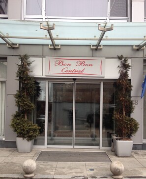 Entrée de l’hébergement