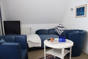 Huoneisto, parveke (Kuckucksnest 2, inc. 40€ cleaning fee) | Oleskelualue | Taulutelevisio