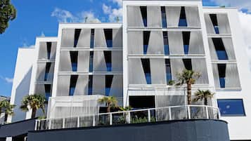 Fassade der Unterkunft