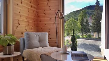 Blick von der Unterkunft