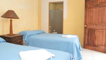 Premium bedding, desk, iron/ironing board, rollaway beds