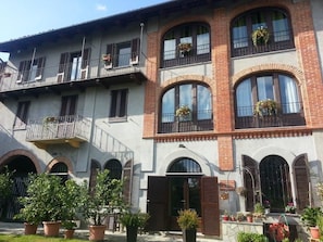 Fassade der Unterkunft