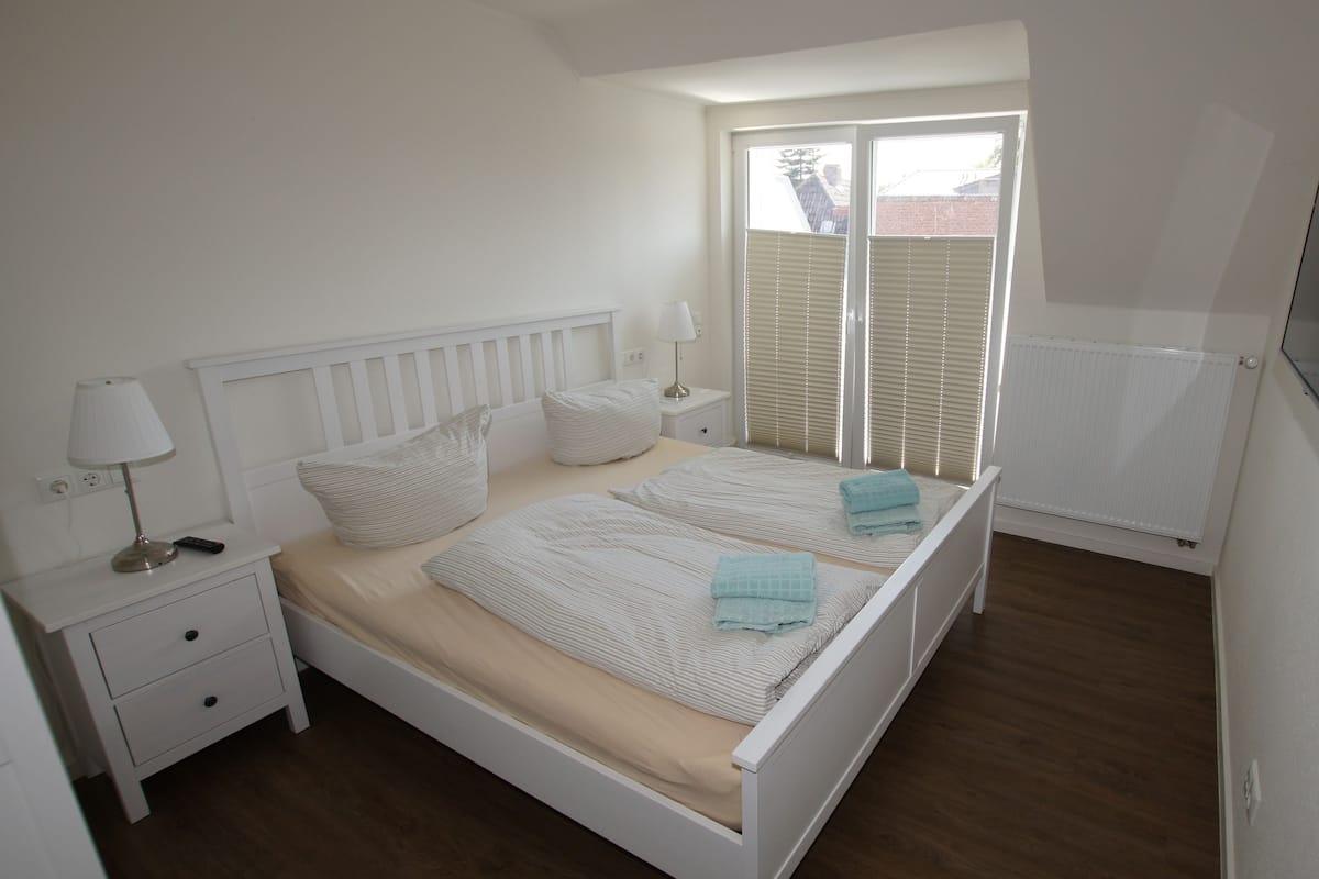 Comfort appartement, balkon | 1 slaapkamer, verduisterende gordijnen, gratis babybedden, gratis wifi