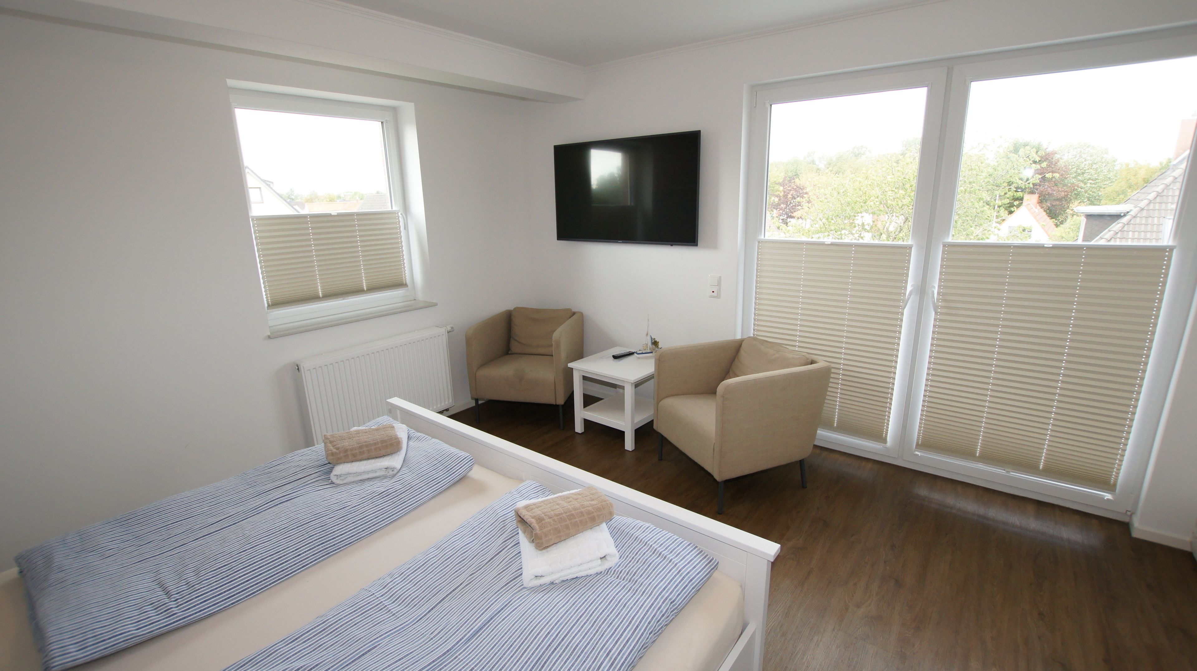 Premium Double Room, Balcony | Blackout drapes, free cribs/infant beds, free WiFi, bed sheets