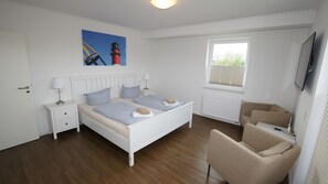 Habitación Premium doble, balcón | Cortinas opacas, cunas gratuitas, wifi gratis y ropa de cama