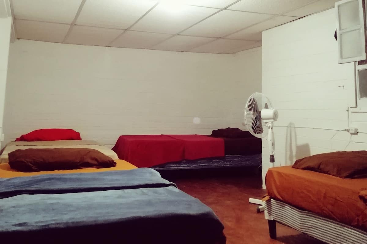 Dormitorio compartido básico, varias camas, para no fumadores, baño compartido | Wifi gratis y ropa de cama