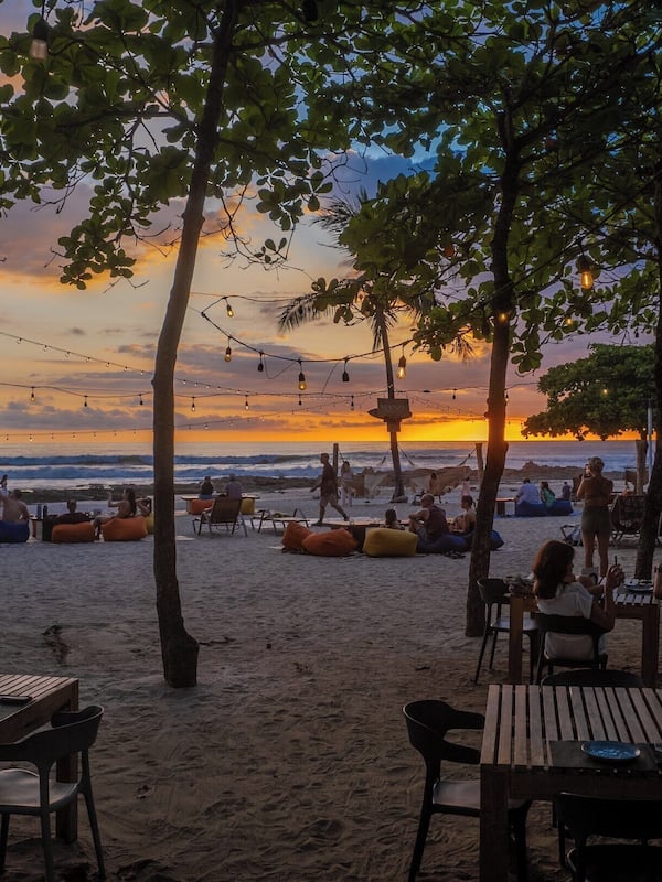 Breakfast, lunch served; local and international cuisine, beach views