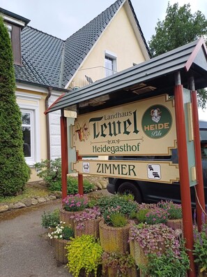 Fassade der Unterkunft