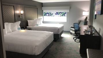 Chambre, 2 grands lits, non-fumeurs | Literie hypoallergénique, décoration personnalisée