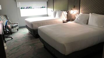 Hypo-allergenic bedding, individually decorated, individually furnished