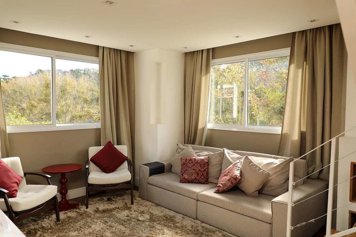 Foto - Flats Chateau Campos do Jordão em Capivari com lareira