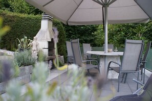 Terrace/patio - Ferienhaus Blümel (Velden am Wörther See)