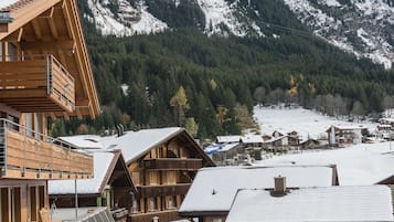 Appartement Familial, 2 chambres, vue montagne | Vue sur les montagnes