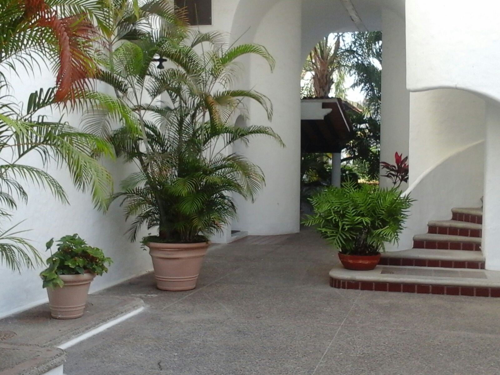 Entrada de la propiedad