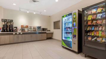 Free daily on-the-go breakfast