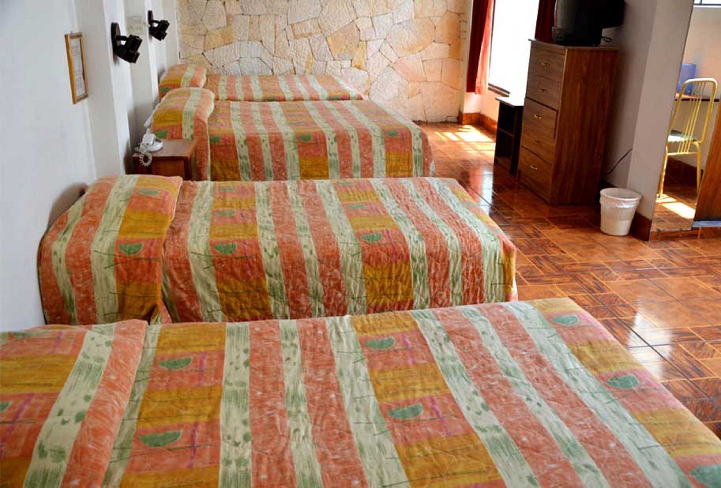 classic quadruple room, multiple beds, non smoking | in-room safe, desk, free wifi, bed sheets