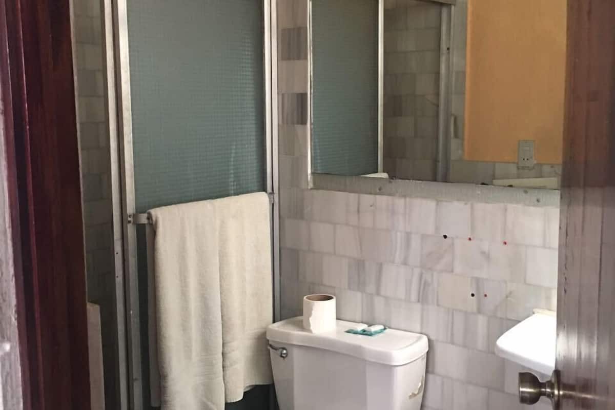 classic triple room, multiple beds, non smoking | bathroom | shower, free toiletries, towels