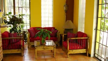 Sala de estar en el lobby